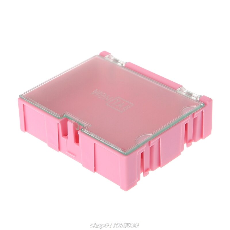 Mini SMD SMT Electronic Box IC Electronic Components Storage Cases 75x63x21mm D15 20
