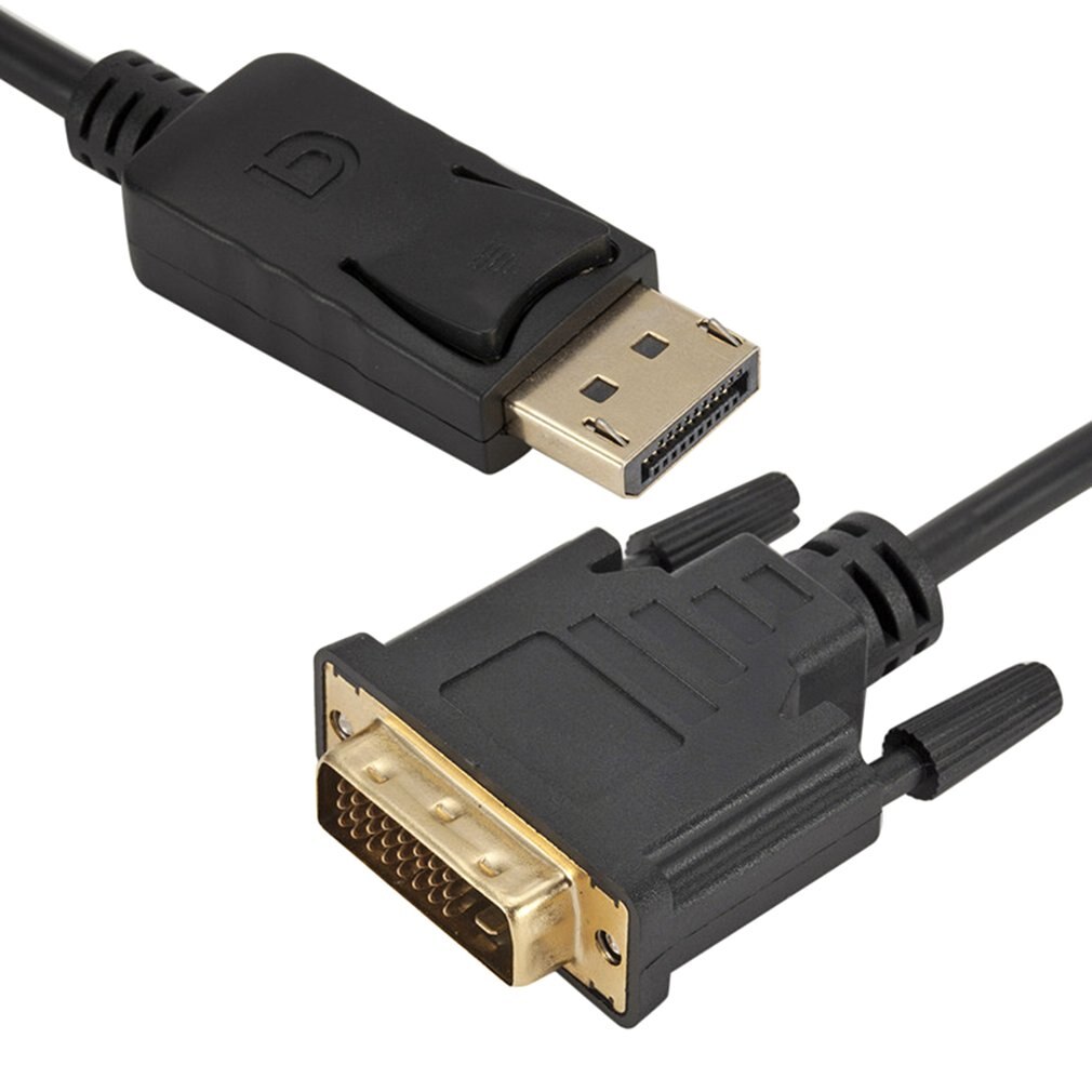 DP to DVI adapter cable Displayport to DVI 24+1 adapter cable 1.8 meters 1080P Multiple Screens Display Function