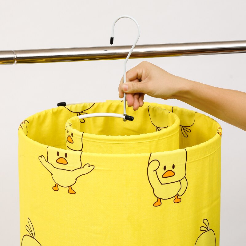 Stijlvolle Ronde Spiraal Quilt Hanger Smeedijzeren Afneembare Ruimtebesparend Hanger Voor Kleding Familie Gadgets Drogen Opslag
