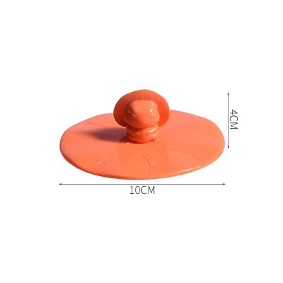 Floor Drain Cover Kitchen Anti-Insect Pool Stopper Deodorant Toilet Sewer Silicone Cover Sealed Floor Drain: Oranger-S