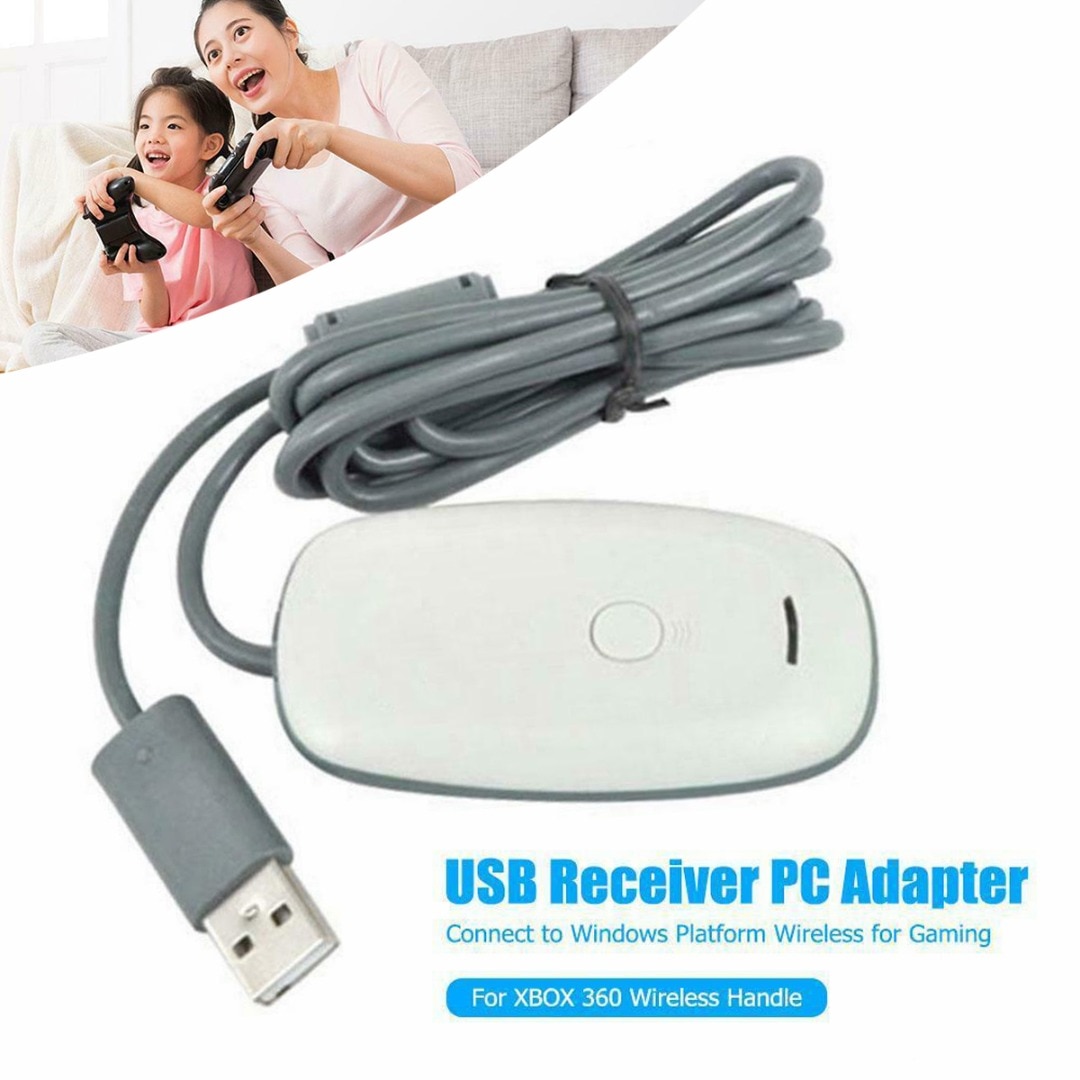 1 Pc Usb Wireless Gaming Receiver Adapter Voor Xbox 360 Pc Controller Windows Pc Ontvanger Gaming Accessoires