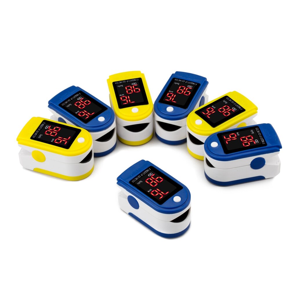 LED Fingertip Pulse Oximeter Blood Oxygen Saturation Monitor De Dedo Pulso Oximetro Pulse Oxymeter SPO2 PR Monitor health Care