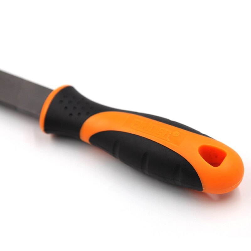 69HF Steel Rasp File Flat Triangle Round Square Half-Round Medium-Toothed Metal Files Set Metalworking Woodworking 5 Pcs