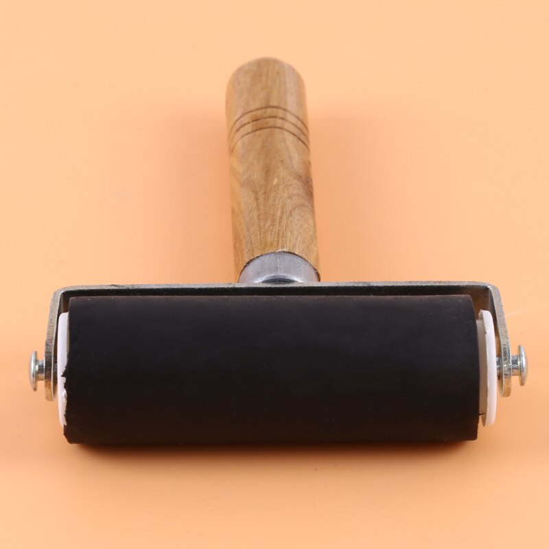 Brayer-Cinta antideslizante de goma suave, herramientas de construcción, herramientas de estampado y tinta, rodillo de goma