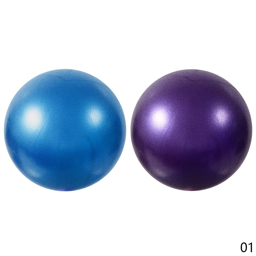 2Pcs Pilates Ball 20cm Small Bender Ball for Yoga Core Training Physical Therapy Improves Balance Home Gym Fitness Equipment: Blue Purple