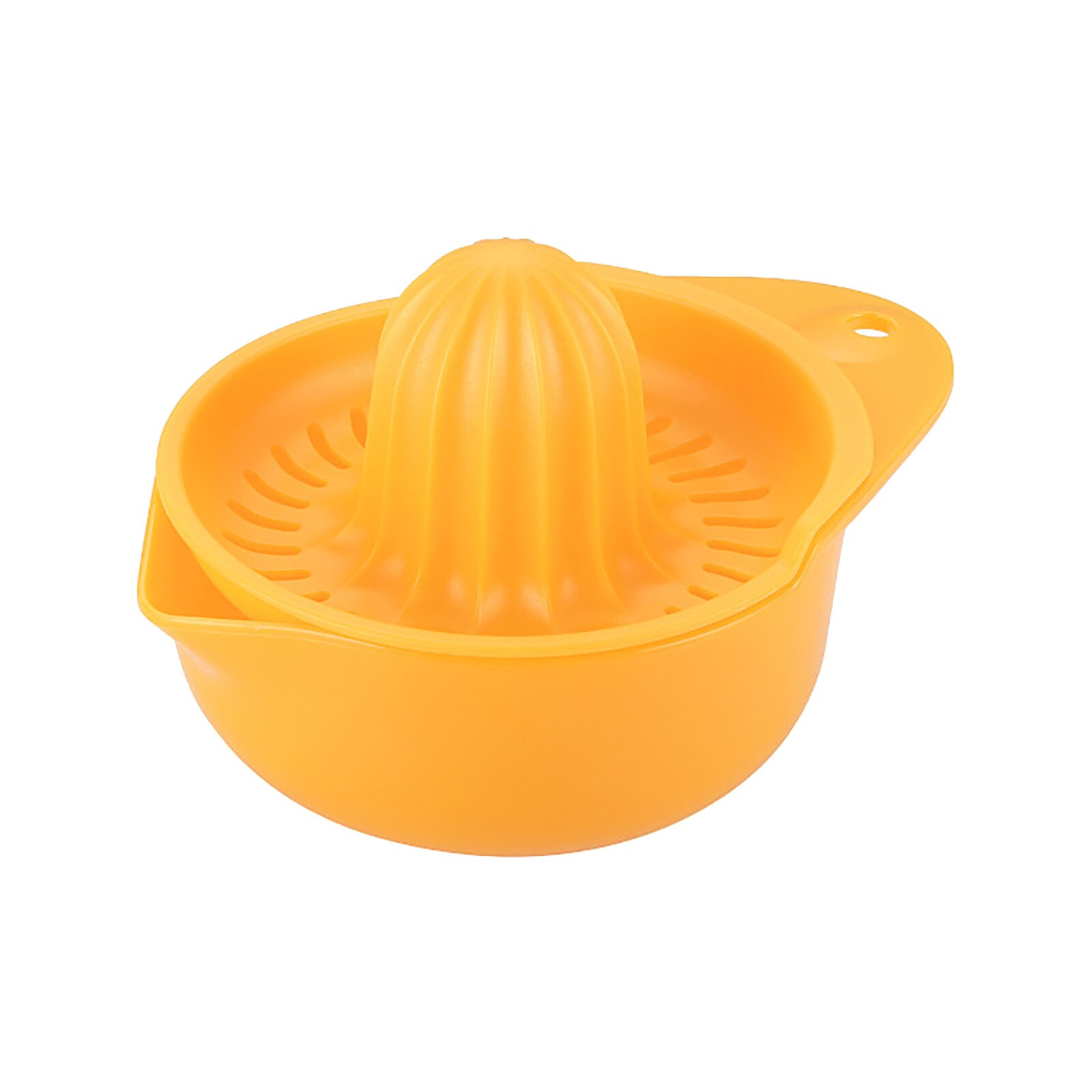 Handleiding Citroen Fruit Squeezer Juicer Citruss Juicer Oranje Kind Gezond Leven Juicer Machine Keuken Tool Mini Exprimidor De Fruta: Yellow