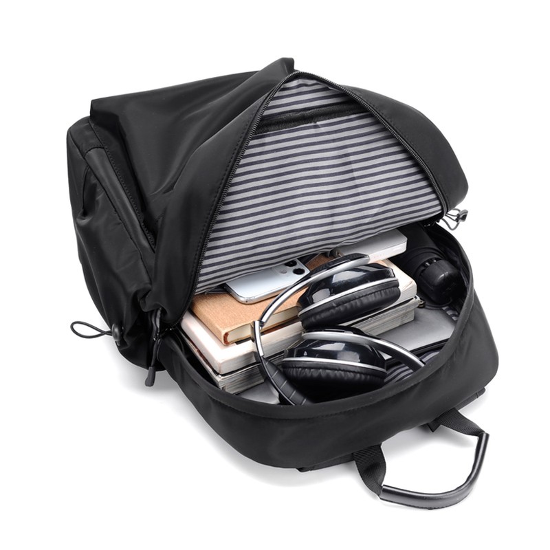 Mode Mannen Rugzak Effen Kleur Trendy Business Rugzak Oxford Doek Waterdichte Laptop Rugzak Eenvoudige Grote Capaciteit Bookbags