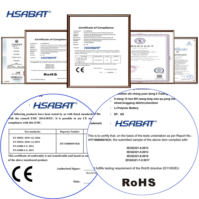 HSABAT 5050mAh Battery for General Mobile GM 5 GM5 Plus 5Plus