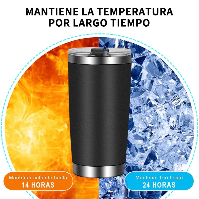 20oz Thermal Cups for Cold Beer Leakproof Thermal mug Stainless Steel Water Bottle Keep Water Coffee Drinkware