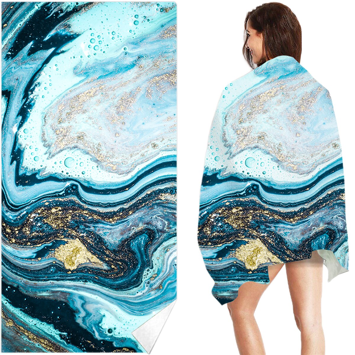 Dames badhanddoek zachte body wrap strand spa sauna rok jurk zacht comfortabel zonnebrandcrème handdoeken 140 cm x 70cm