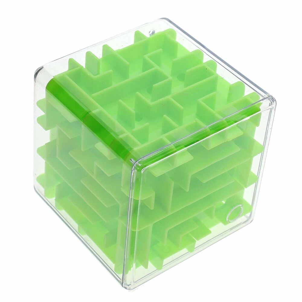 Divertente 3D Cubo Magico Labirinto Intelletto Puzzle Di Velocità della Palla Cubo Gioco Labirinto di Rotolamento Magico Equilibrio Mano Rompicapo Giocattoli di Apprendimento