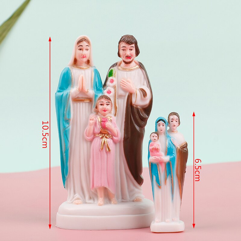 Jesus Statue Virgin Mary Statue Decor Catholic Christian Souvenirs Home Decor