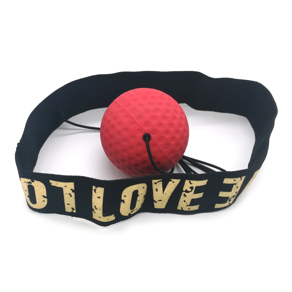1Pcs Head-Mounted Boxing Reflex Speed Punch Ball To Improve Reaction Force Hand-Eye Training Set Muay Thai Boxing Punching Ball