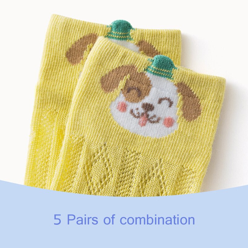 Cartoon Mesh Sokken Baby Accessoires Pasgeboren Casual Foot Sokken Baby Meisje Jongens Leuke Sokken Calcetines Bebe Recien Nacido