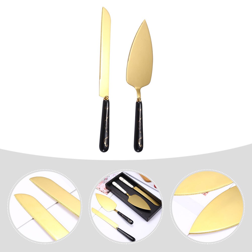 2Pcs Cake Cutter Cake Shovel Spatula Baking Pastry Cake Cutter Baking Tool