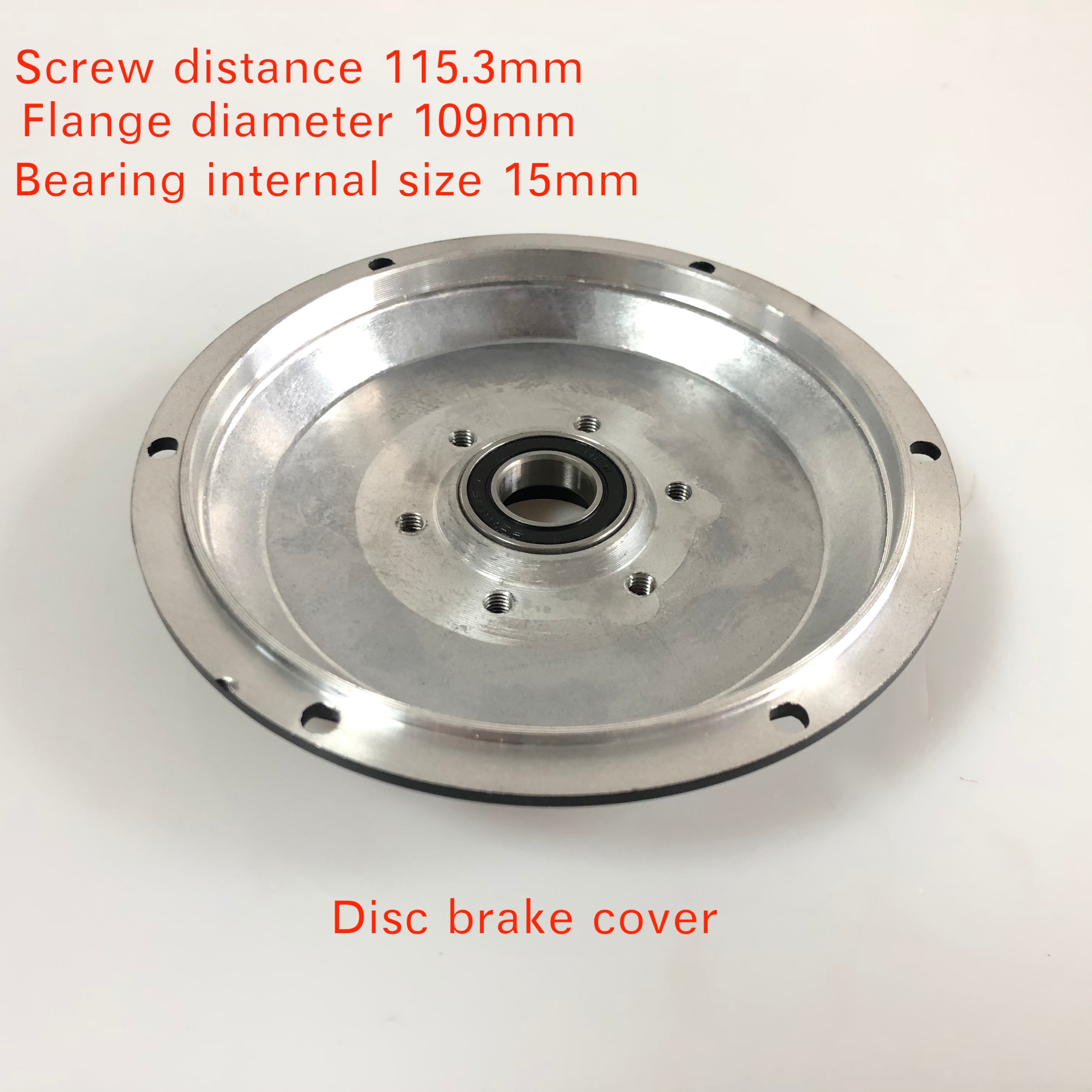 Aluminum Cover for Wheel Motor Replacement for Spare Part Electric Bike Rim Wheel Motor Casing