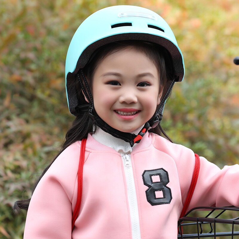 Cycling Bicycle Helmet Bikes Helmets Safe Kids Adults Integrally-mold LED Lighting Reflective EPS+PC Safety Bikes LED Helmets