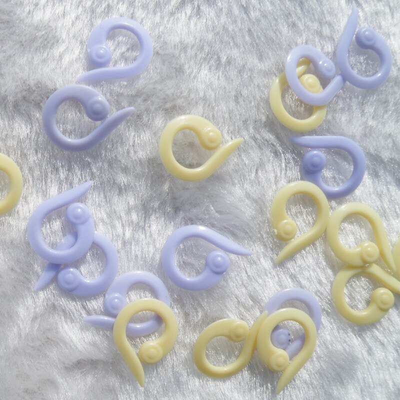 3 Packs Split Ring Markers Stitch Marker Rings Crochet Knitting Locking Stitch Markers Craft Set BZZ01