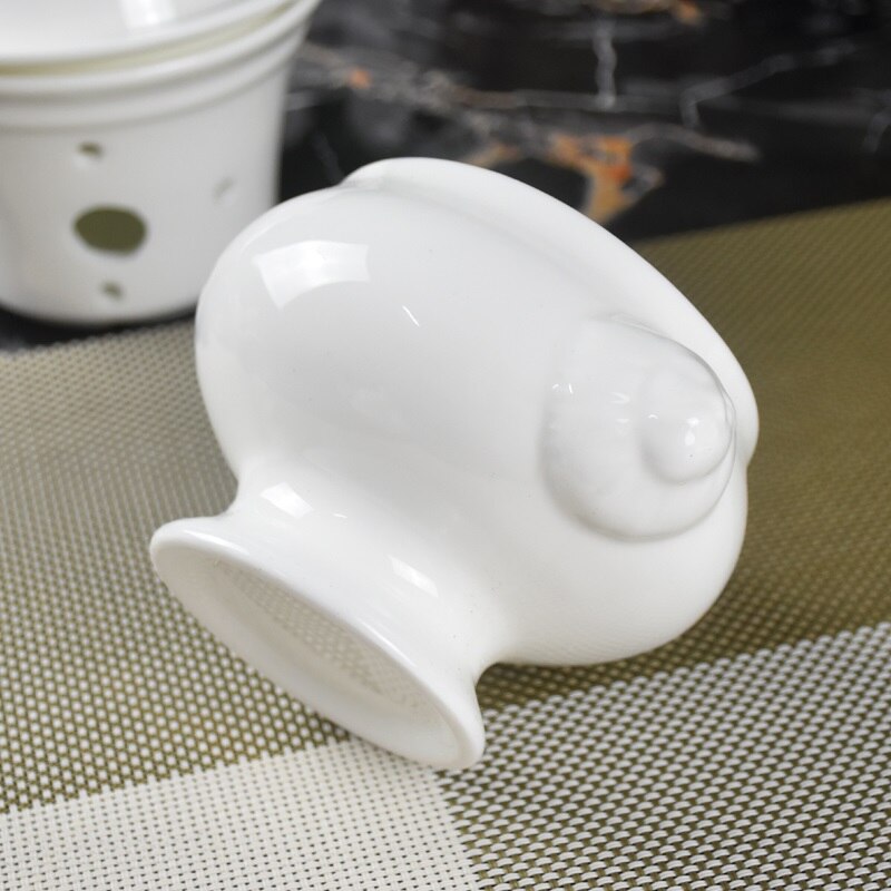 Hotel keramische servies Frans gebak bakken cup soep in een cup nest kom met cover stoofpot soep dessert