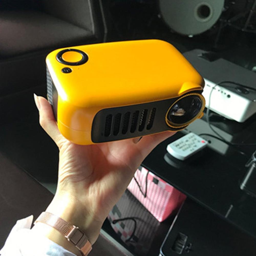 Mini proyector Led A2000, soporte de entretenimiento para el hogar, proyector Hd de 720P, Mini proyector portátil Beamer, cine en casa