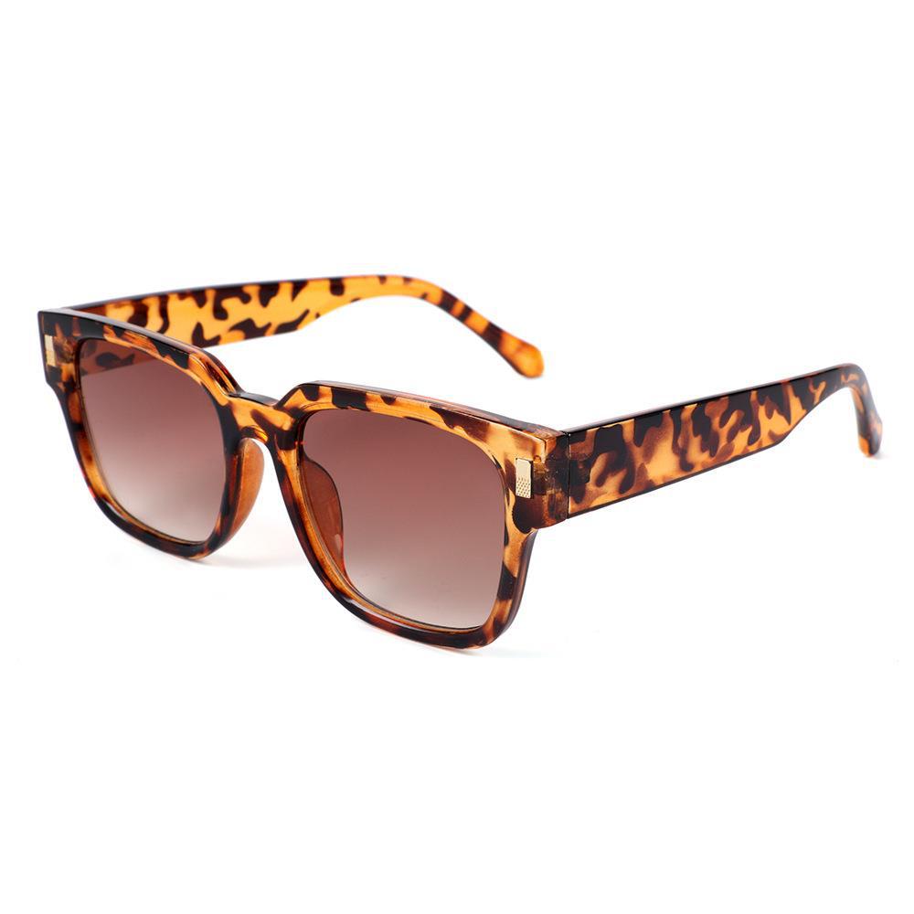 Quadratische Rahmen Damen Sonnenbrille dünne Sonnenbrille Männer und Frauen Brillen: Lila