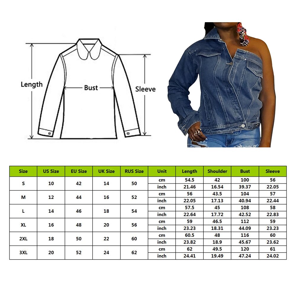 Kvinders kausal lange ærmer vask nødlidende jean denim cowboyjakke solid jeansjakke blå frakker kvindelig overtøjsfrakke efterår