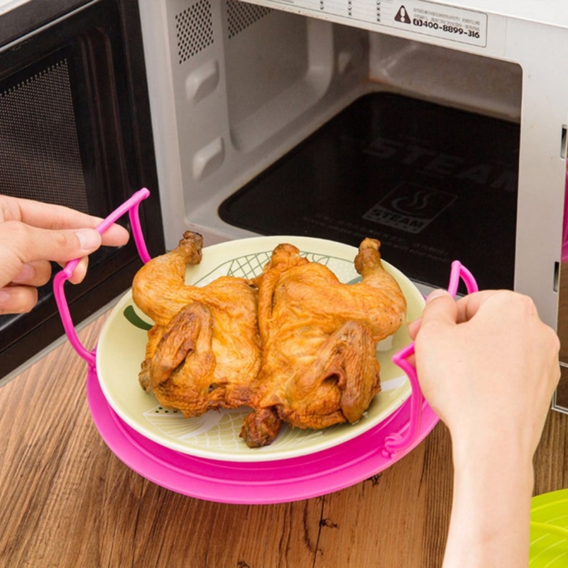 Support chauffant pratique pour four à micro-ondes, empileur plateaux chauffants, directe