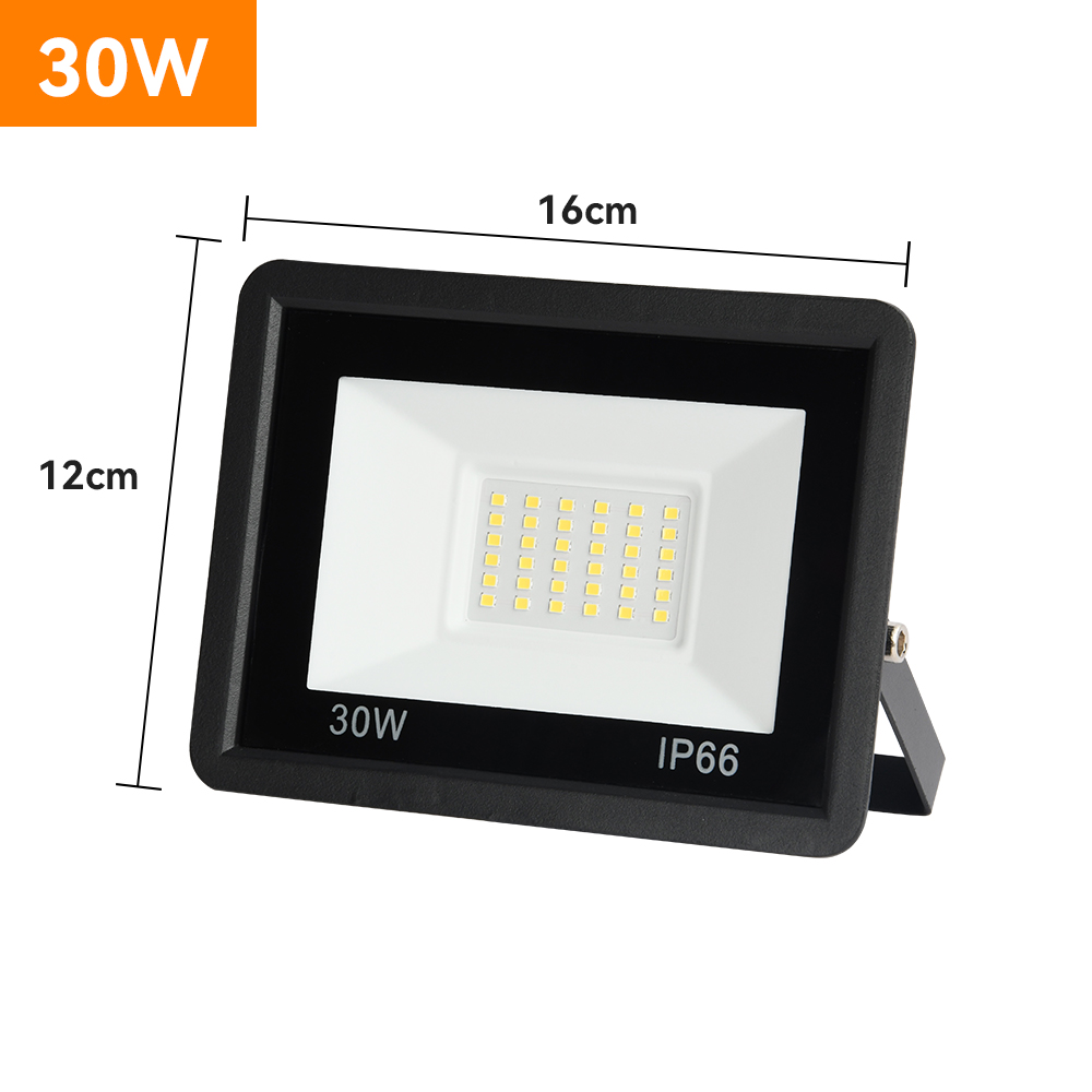 LED Flutlicht 100W 50W 30W 10W 220V Wasserdicht IP66 Reflektor Flutlicht Lampe LED außen Suche Lampe Stelle Außen Licht: RGB / 6500k