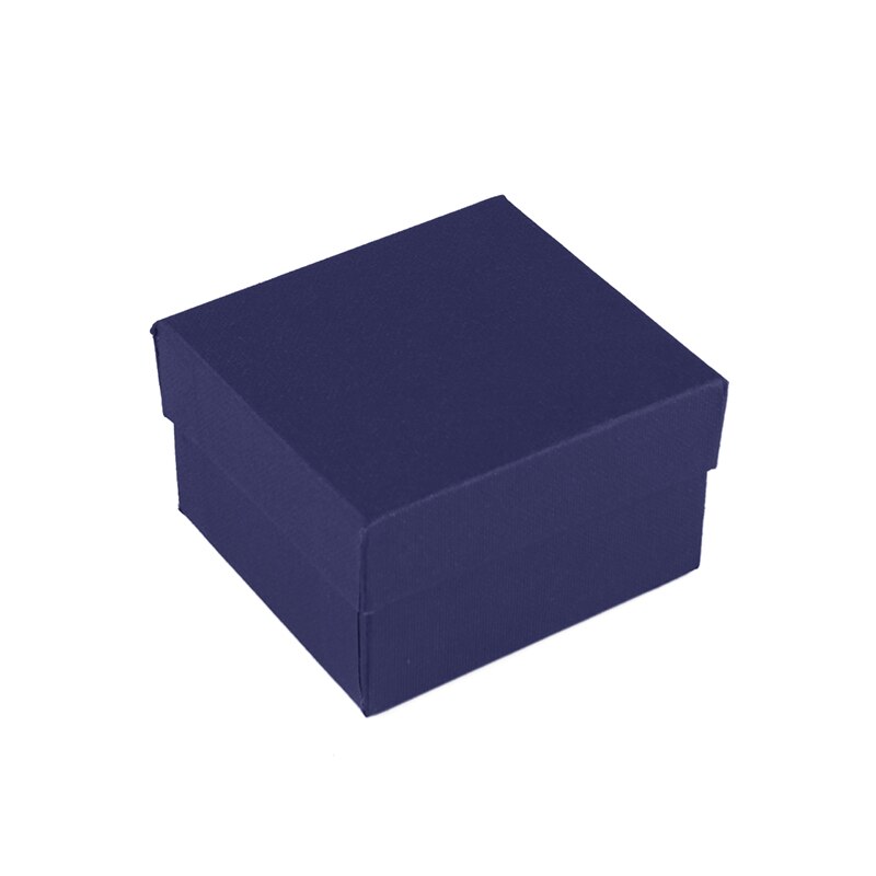 Unieke manchet, duurzaam casual mode box, vierkante doos: Blue