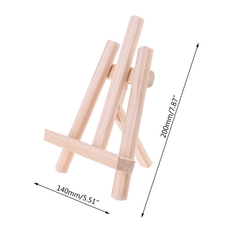 Wood Table Easel Tablets Stand Easel Painting Craft Wood Stand For Decoration