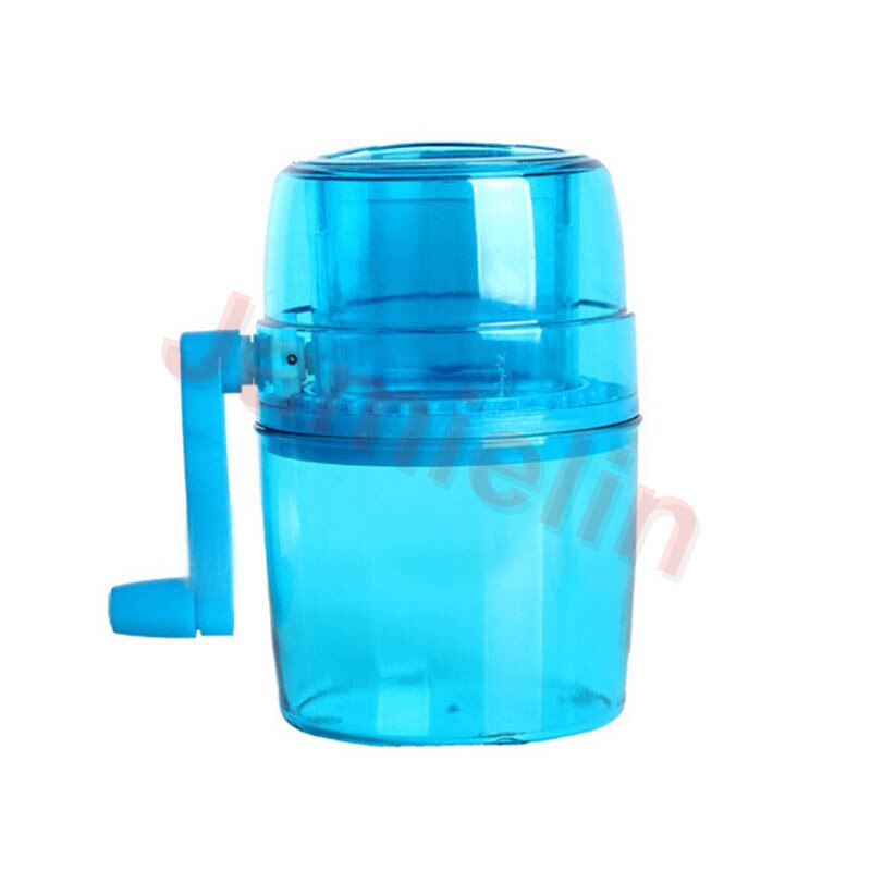 Jamielin Hand-operated Ice Crusher Shaver Slushies Maker Manual Ice Crusher Shaver Household Snow Cone maker
