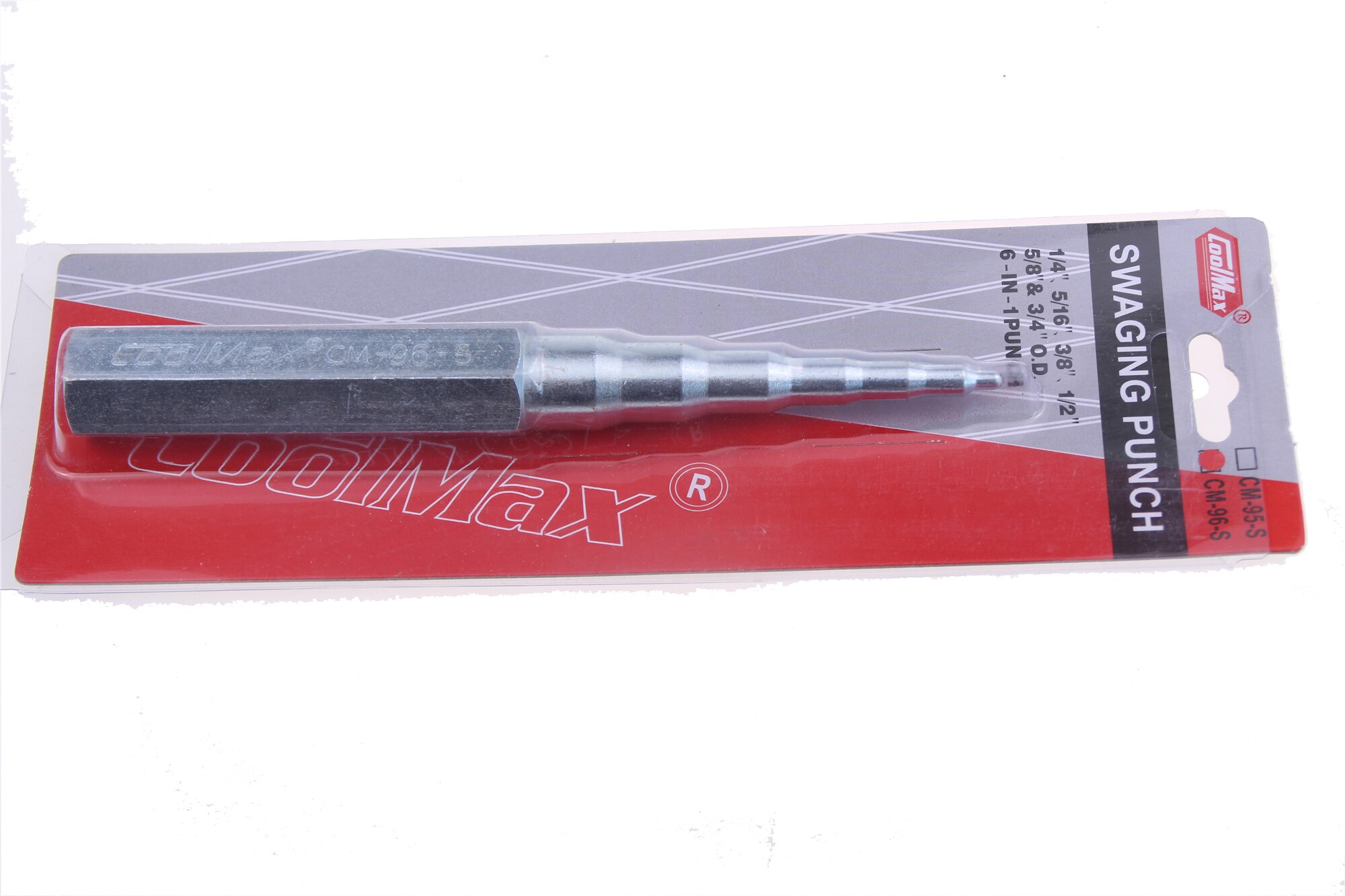 Hvac multi Swaging punch CM-95-S for copper pipe 5-in-1 Punch For 1/4" 5/16" 3/8" 1/2" 5/8"O.D.tubing