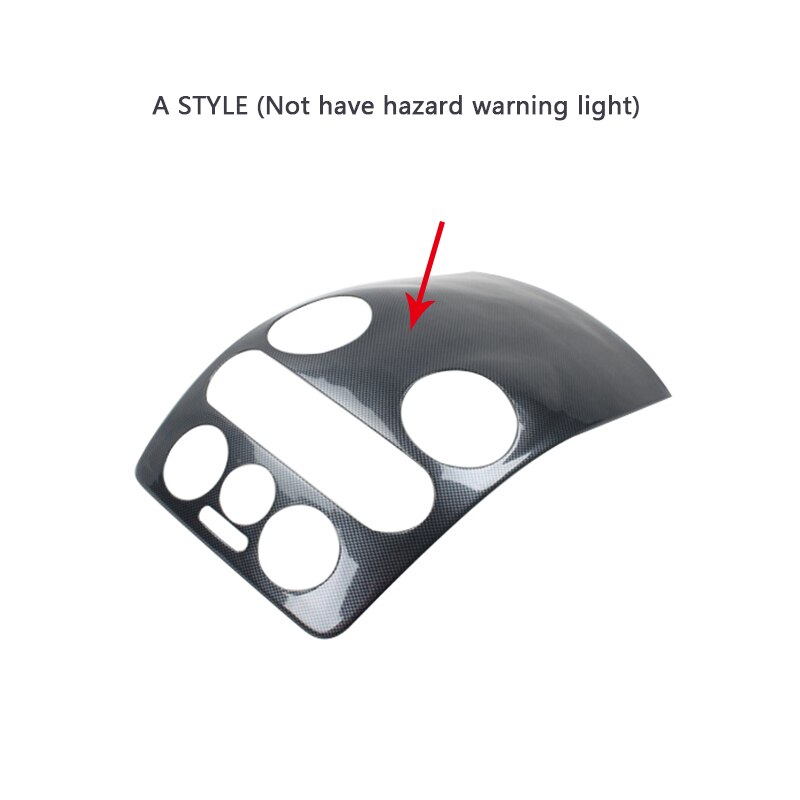 Carbon fiber Style Interior Mouldings For Volkswagen VW Beetle 2003 center console Cover Trim Car-Styling