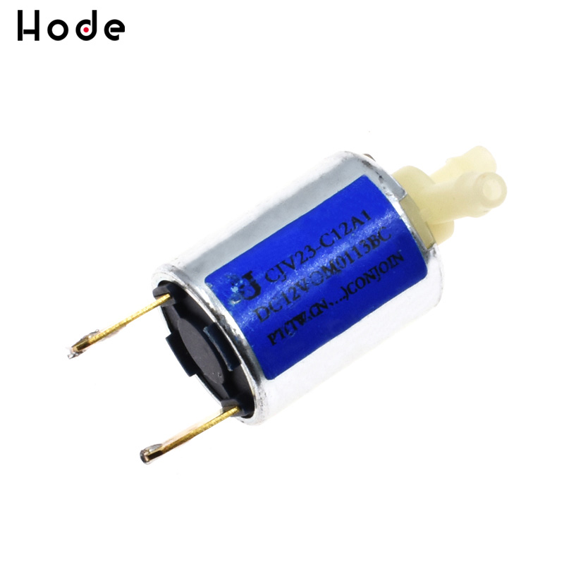 Mini mikro magnetventil 12v dc elektrisk vann luft gass ventil frarådes normalt lukket