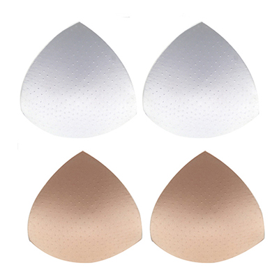 2/3/4Pair Sponge Bra Pads Push Up Breast Enhancer Removeable Bra Padding Inserts Cups for Swimsuit Bikini Padding Breathable: S / black