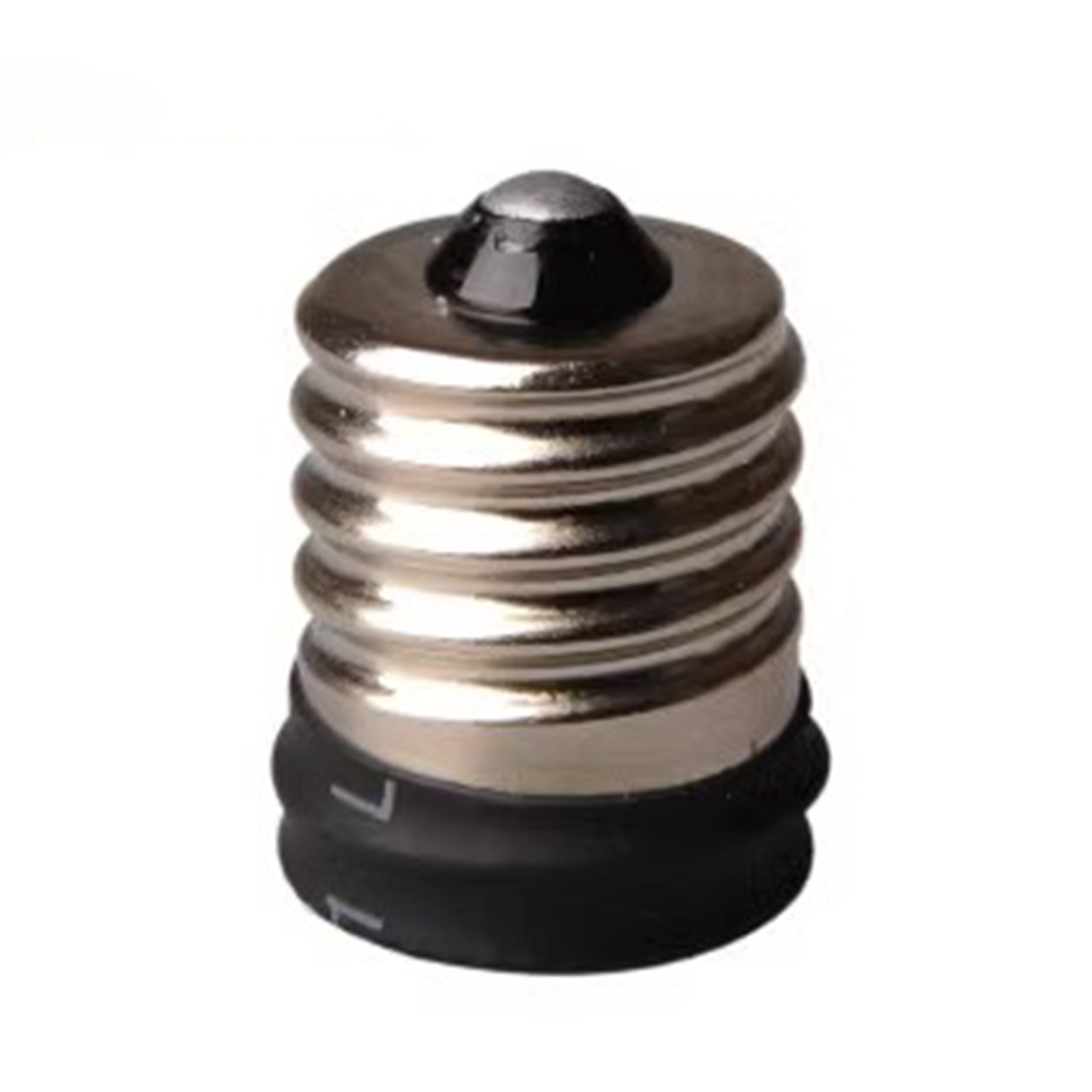 2PCS E17 to E14 Adapter, E17 to E14 Socket Converter for LED/CFL/Halogen Bulbs, Durable Lamp Holder Base Adapter