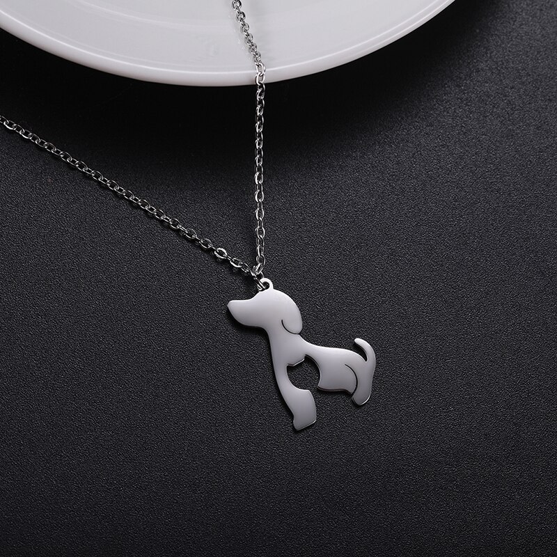 Cazador Hond Kat Huisdier Hangend Leuke Ketting Goud Kleur Rvs Ketting Kettingen Voor Vrouwen Sieraden Verkoop 2022