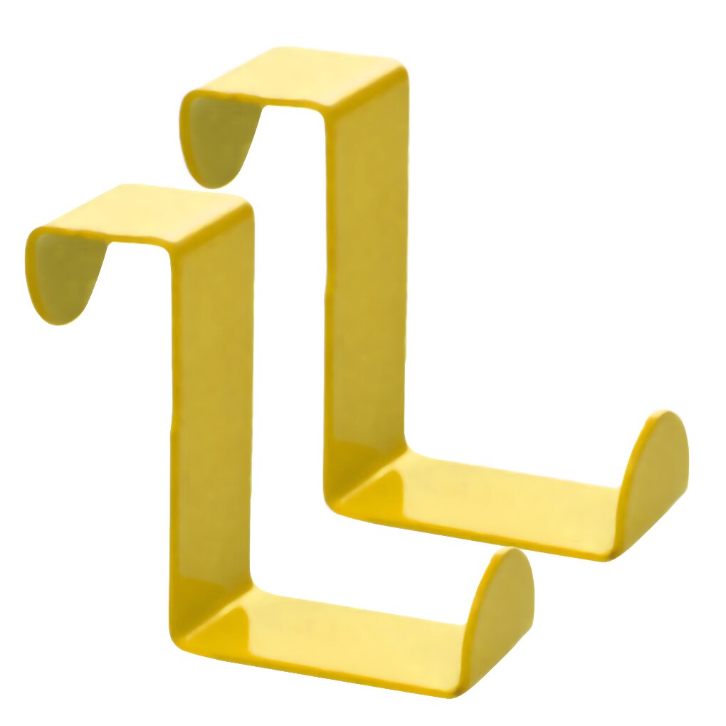 2 stuks over deurhaken roestvrijstalen kastlade hanghaken kantoor keuken handdoek kleerhanger: Nr . .5