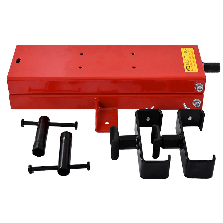 500KG Scissor Hoist Jack Lifting Cranes Motorcycle Repair Stand Center Scissor Lift Hoist Workshop Bench Lifting Tool(450*150mm)