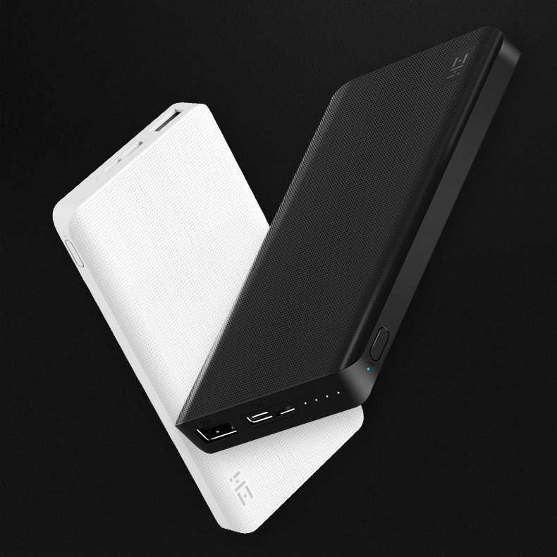 ZMI Mi Power Bank 10000mAh Power Pank External Battery portable charging Quick Charge Two-Way Fast Charging Pack Powerbank