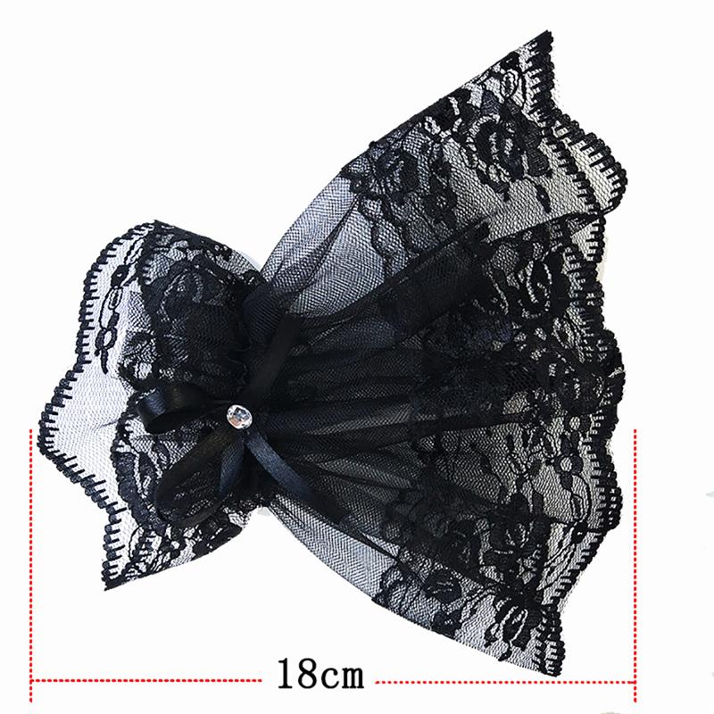 Puño de encaje decorativo para boda, lazo elástico para muñeca, accesorios de disfraz, guante de novia para vestido de boda