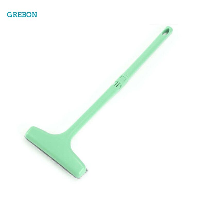 Double Side Glass Cleaner Multipurpose Window Glass Cleaning Brush Dust Cleaner Brush For Washing Window Glass Wiper Household: normal green