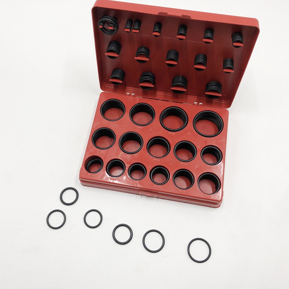 O-RING Kit Voor Graafmachine Volvo Nitril 90 Durometer Rubber Seal O Ring Assortiment O-RING Doos O-RING Kit