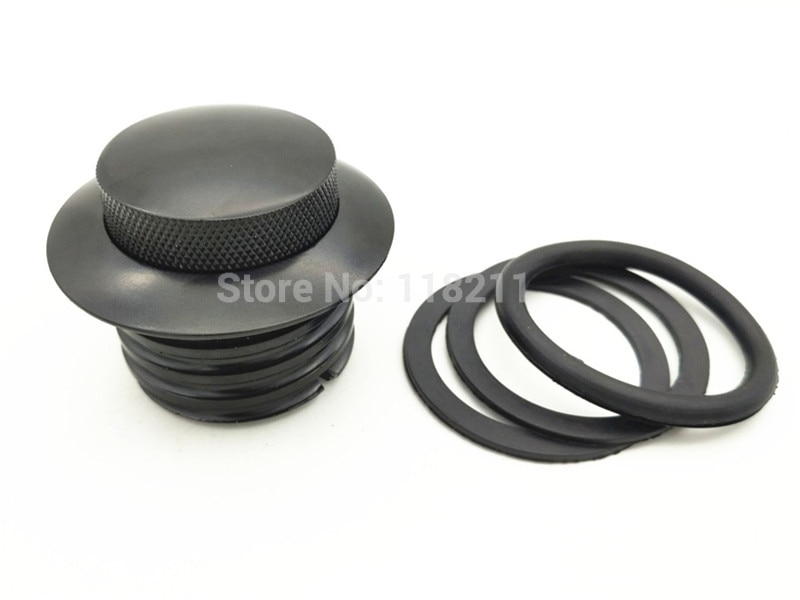 Motorcycle Black POP-UP Screw-In Flush Mount Fuel Tank Gas Cap for 1982 Harley Davidson Sportster