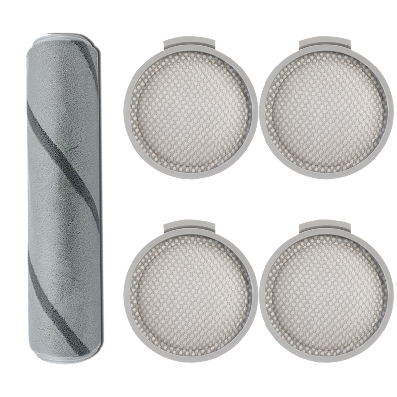 Accesorios para Robot aspirador, cepillo de filtro para Xiaomi Mjia Mi SCWXCQ01RR Roborock H6, piezas de repuesto de mano SKV4060GL: Amarillo claro