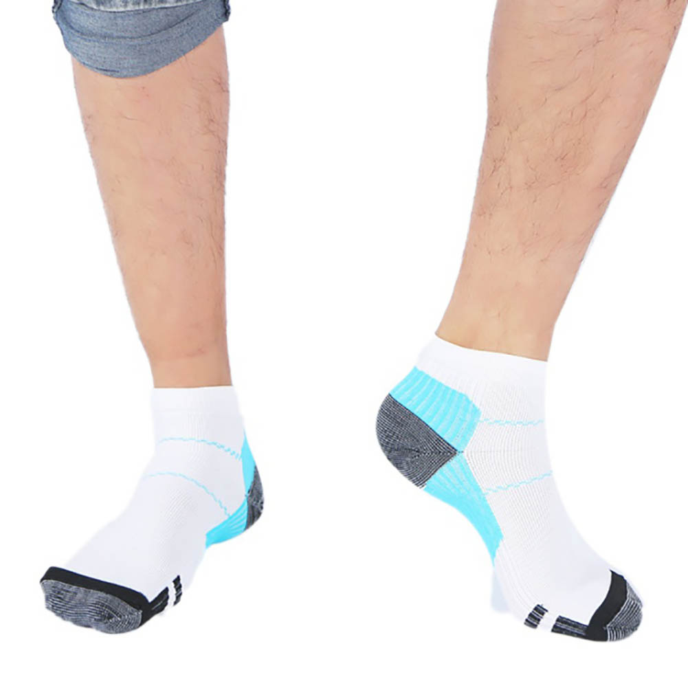 Skarpety uciskowe skarpety rowerowe miękkie wygodne krótkie Unisex sportowe męskie damskie skarpety ciśnieniowe
