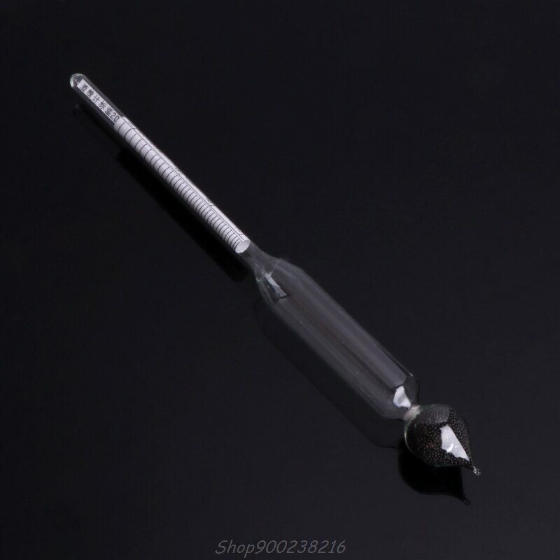 3 pièces 0-100% hydromètre alcomètre testeur ensemble alcool Concentration mètre + thermomètre