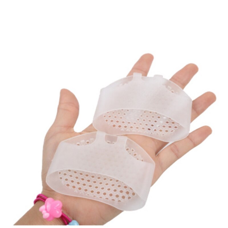 Unisex Neue Einlegesohlen Medizinische Honeycomb Silikon Gel Anti-slip Atmungsaktive Vorfuß Halbe Elle Einlegesohlen Schmerzen Relief Zehen Pads Insolesr