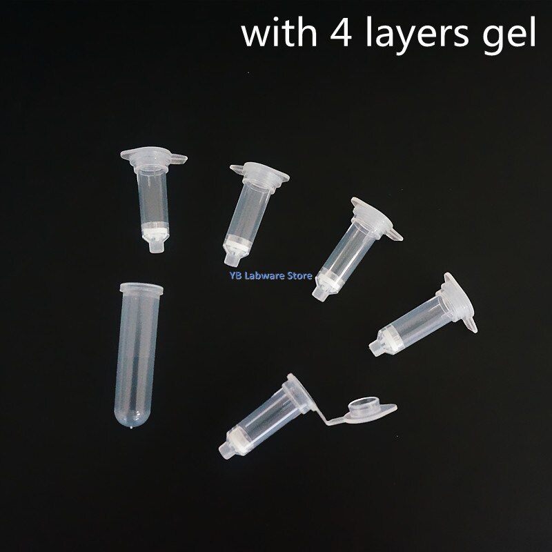 100pcs/lot 2ml separation column Plasmid extraction kit Chromatography DNA RAN Extraction nucleic acid purification column