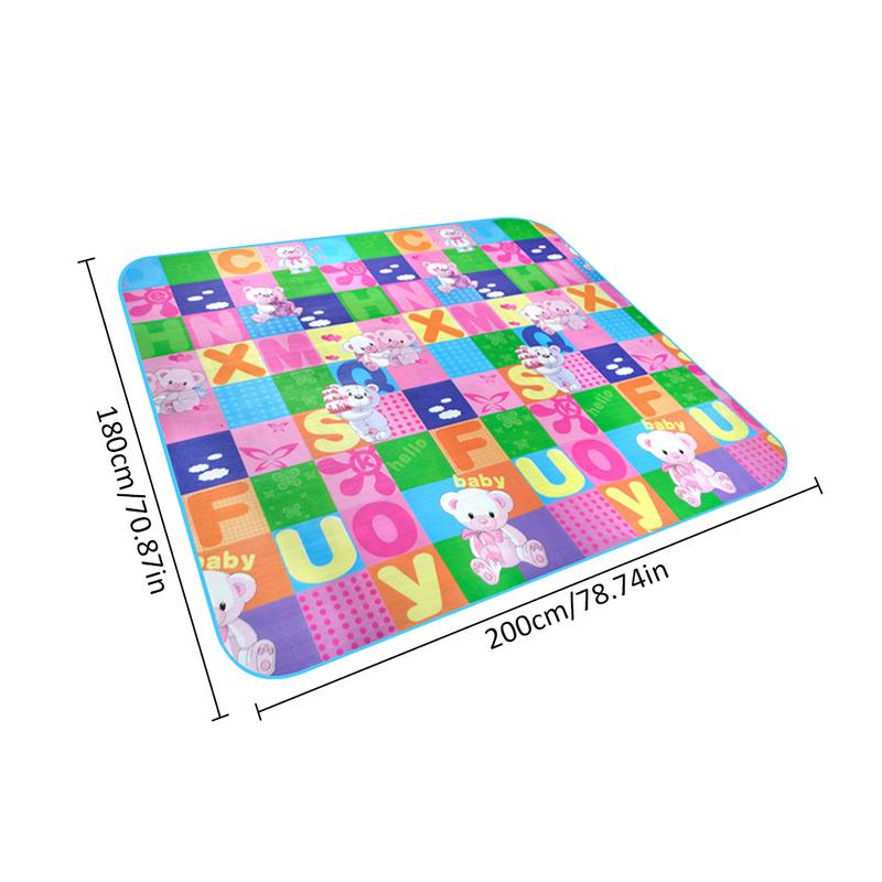 Klimmen Mat dubbelzijdig Giraffe Patroon Baby Kruipen Mat Vloermat Kinderen ultralichte Cartoon Educatief Tapijt Tapijt